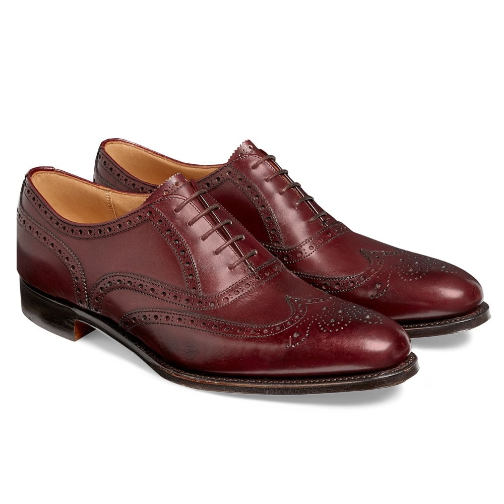 Cheaney Broad II - Burgundy - F - Medium