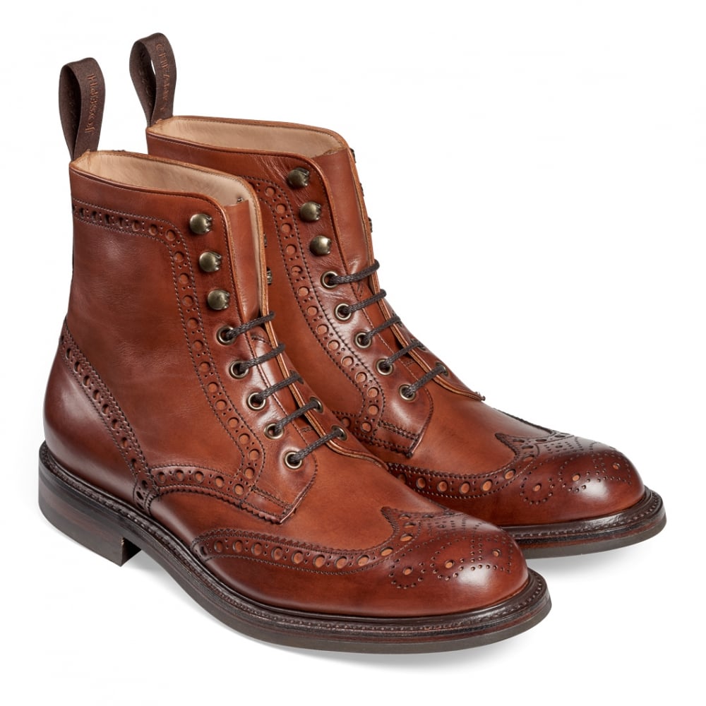 Cheaney - Tweed R - Dark Leaf Calf – Marketplace by The Shoe  display picture 3