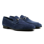 Load image into Gallery viewer, Blake Bit Loafer - Blue Suede
