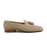 Load image into Gallery viewer, Belgian Tassel Loafer - Sand Suede
