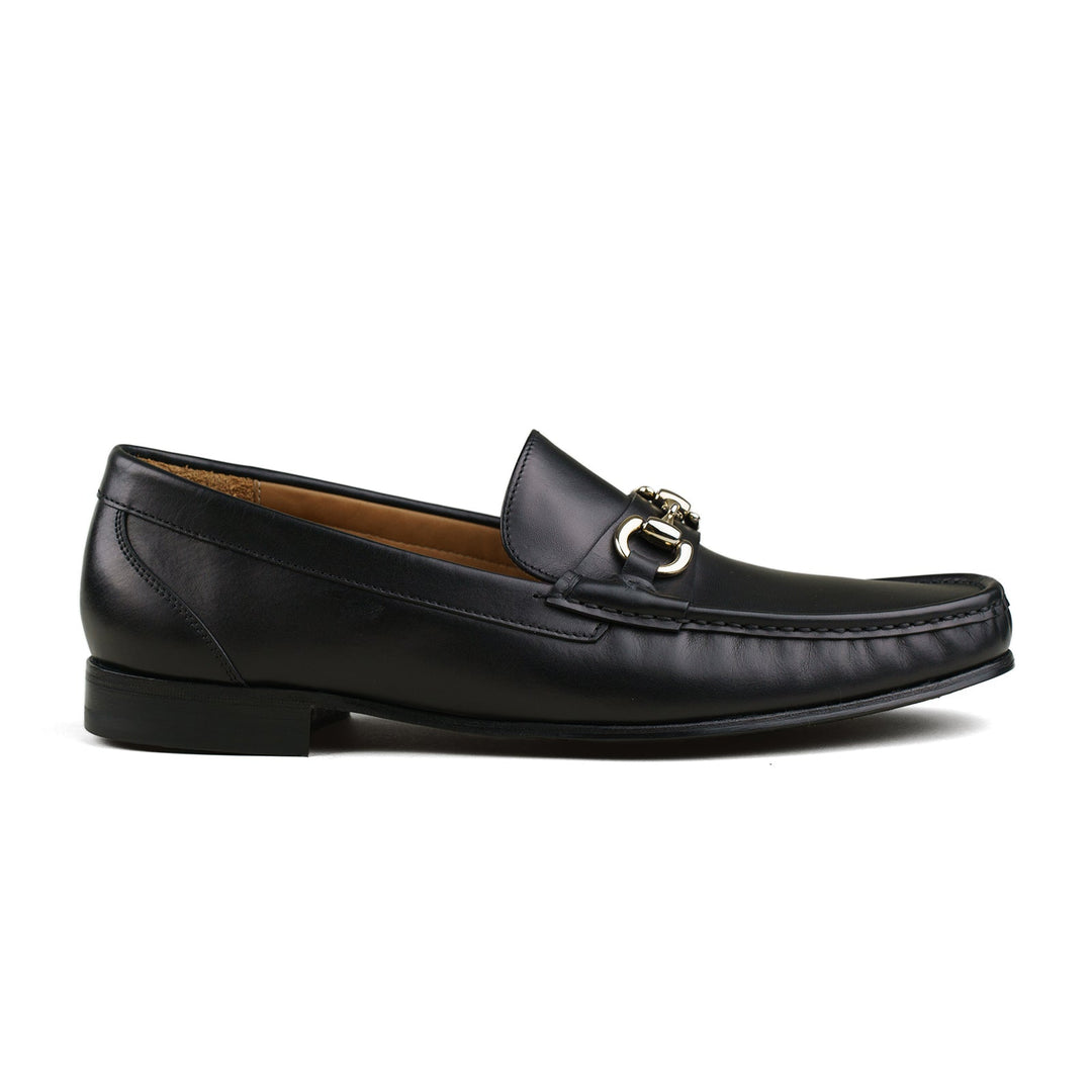 Bologna Bit Loafer - Black Calf