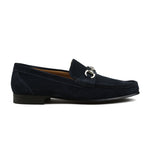 Load image into Gallery viewer, Bologna Bit Loafer - Dark Navy Suede
