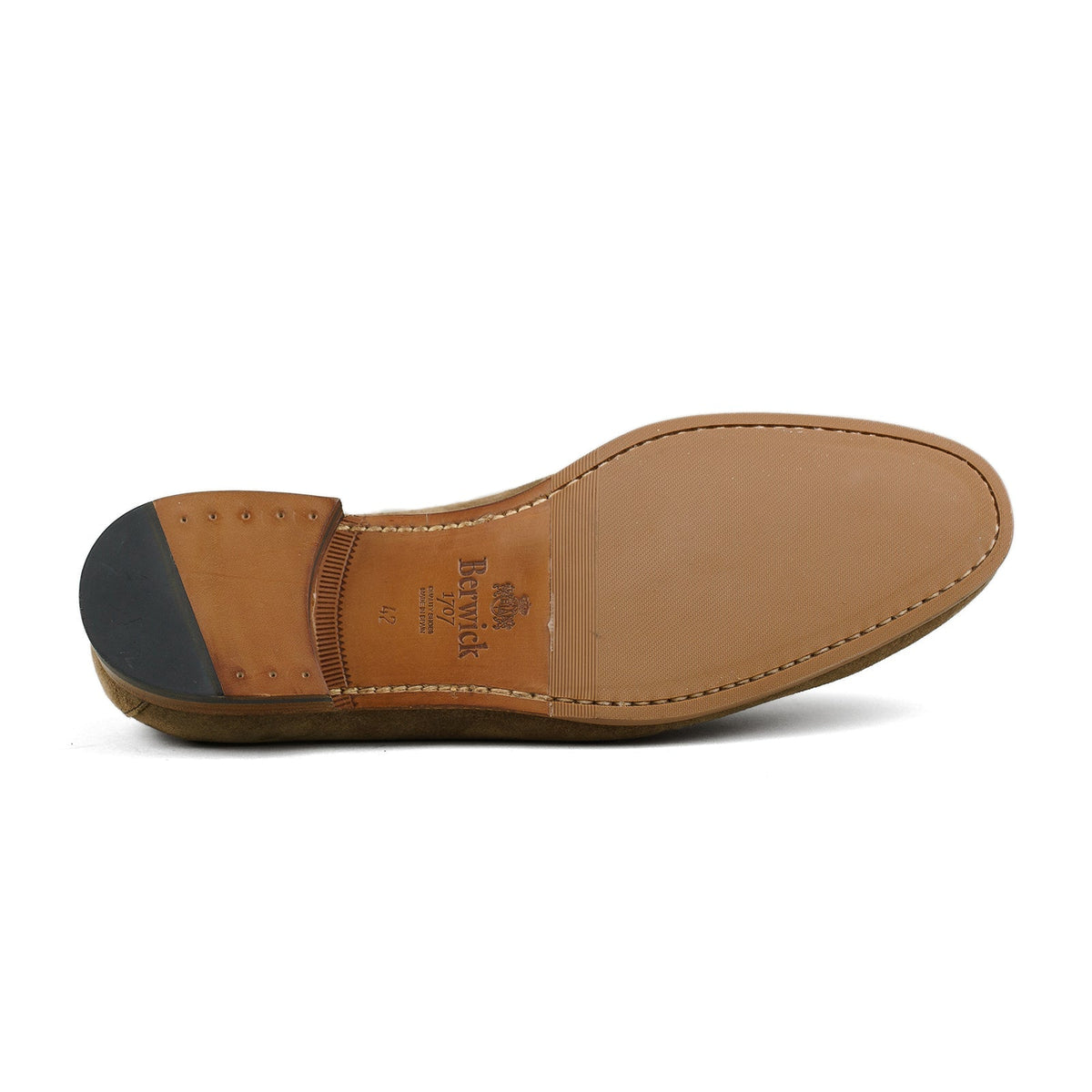 Unlined Penny Loafer - Medium Brown Suede