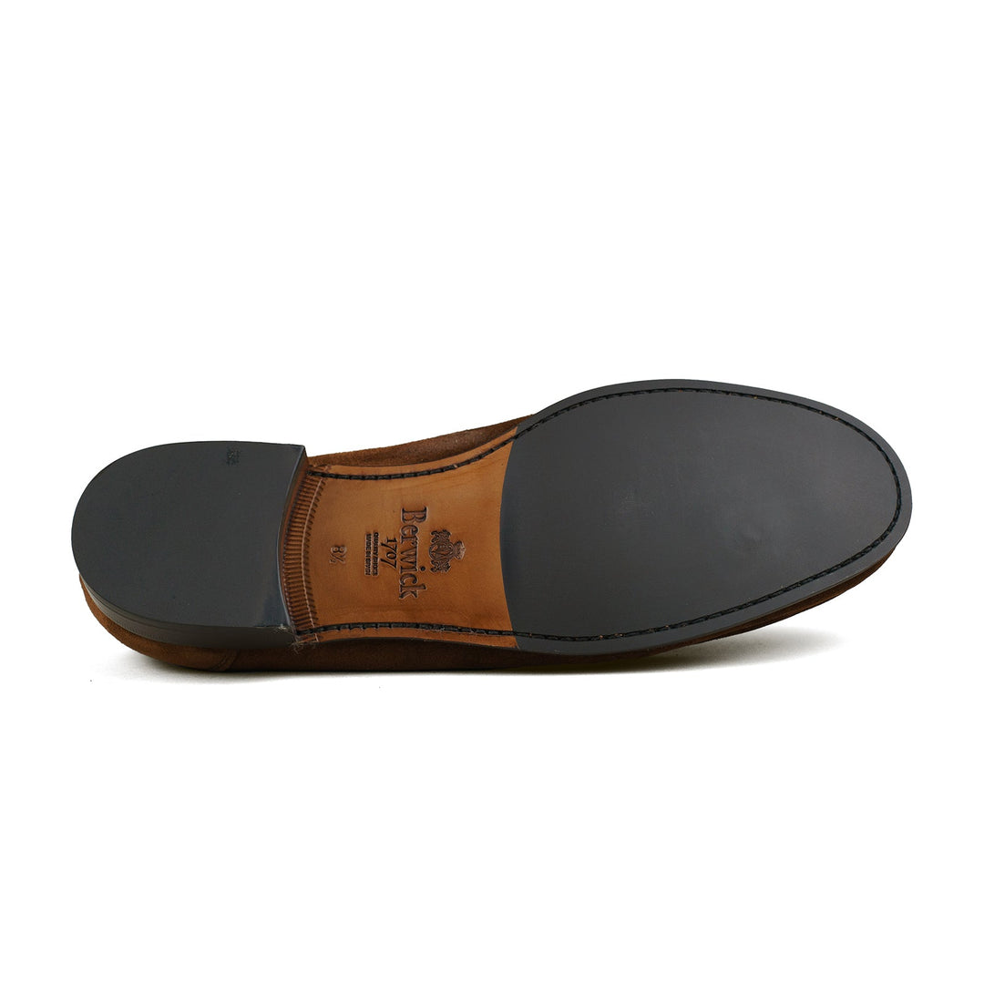 Bologna Bit Loafer - Snuff Brown Suede