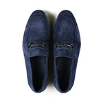 Load image into Gallery viewer, Blake Bit Loafer - Blue Suede
