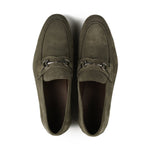 Load image into Gallery viewer, Blake Bit Loafer - Olive Suede
