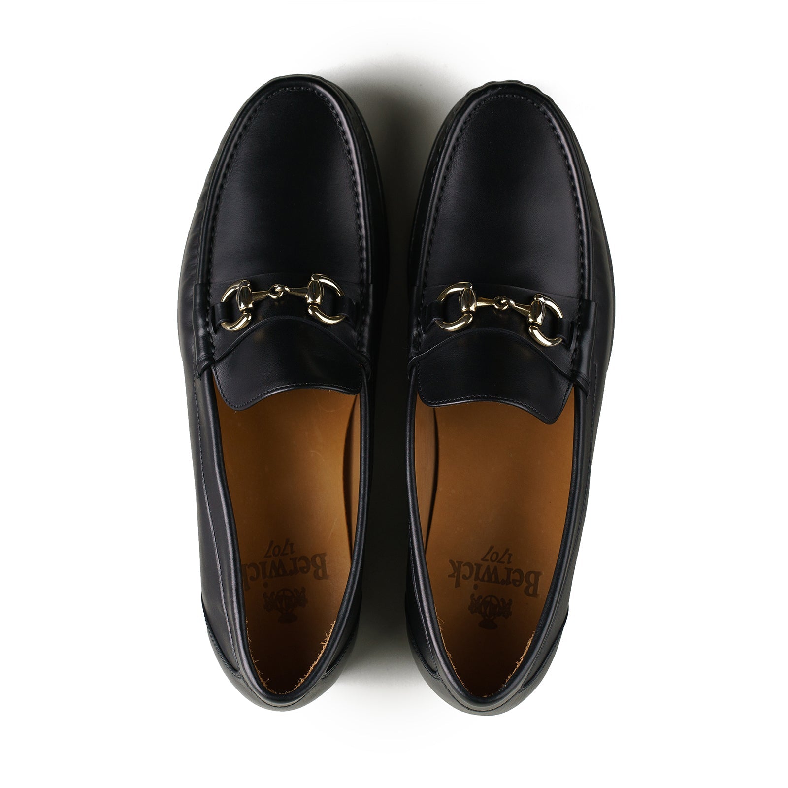 Berwick Bologna Bit Loafer - Black Calf – Marketplace by The Shoe Snob