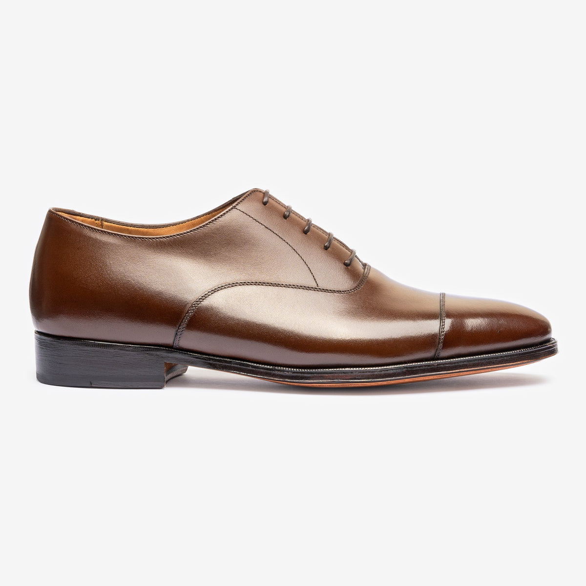 Straight Tip Oxford - Brown Calf