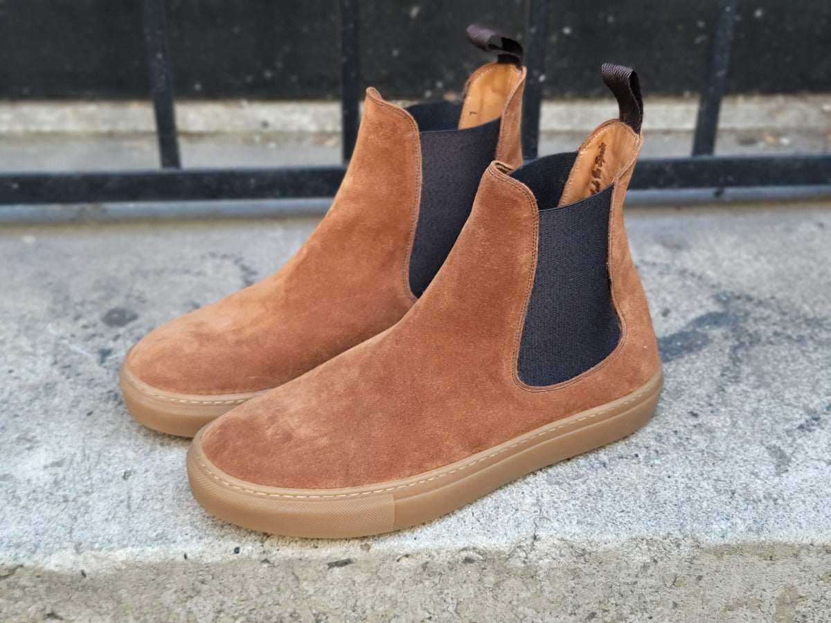 Chelsea Sneaker - Cumin Suede