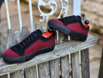 Load image into Gallery viewer, Woodinville - Red Poulsbo Tweed / Black Suede
