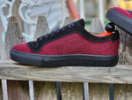 Load image into Gallery viewer, Woodinville - Red Poulsbo Tweed / Black Suede
