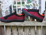 Load image into Gallery viewer, Woodinville - Red Poulsbo Tweed / Black Suede
