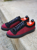 Load image into Gallery viewer, Woodinville - Red Poulsbo Tweed / Black Suede
