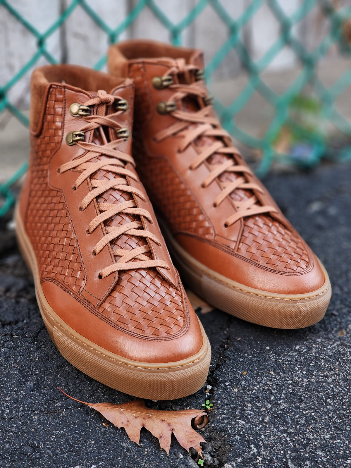 Richland - Braided Cedar Calf / Cumin Suede