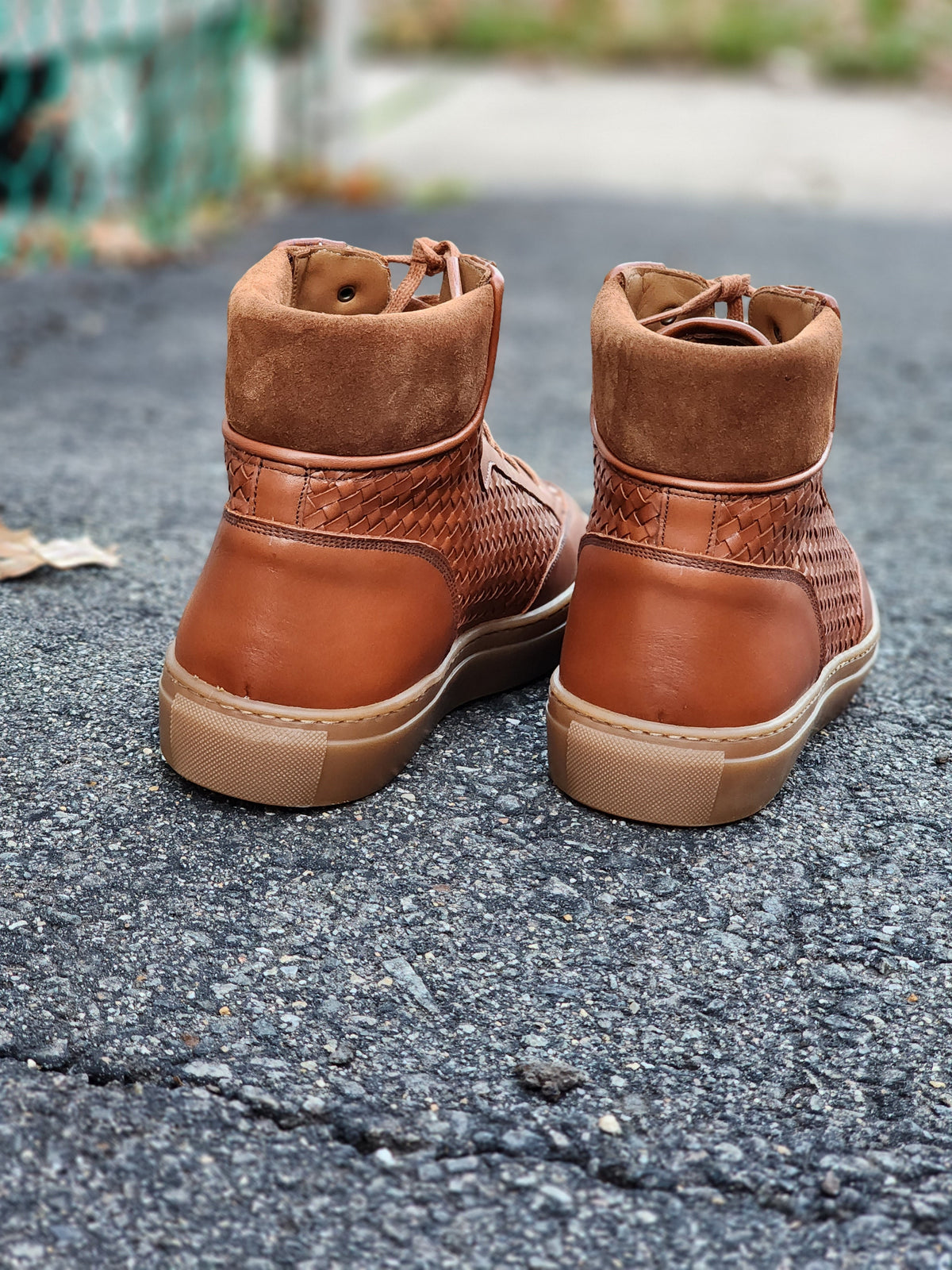 Richland - Braided Cedar Calf / Cumin Suede