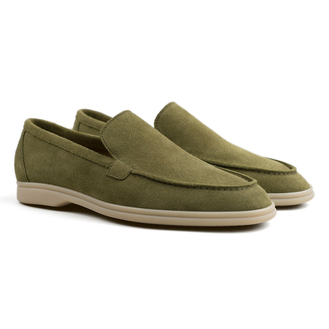 Palma Flex - Moss Green Suede