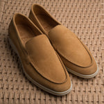 Load image into Gallery viewer, Palma Flex - Golden Brown Suede
