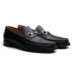 Load image into Gallery viewer, Bologna Bit Loafer - Black Grain Leather
