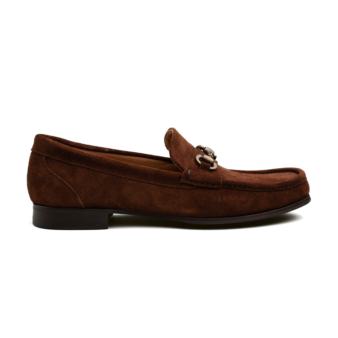 Bologna Bit Loafer - Polo Brown Suede