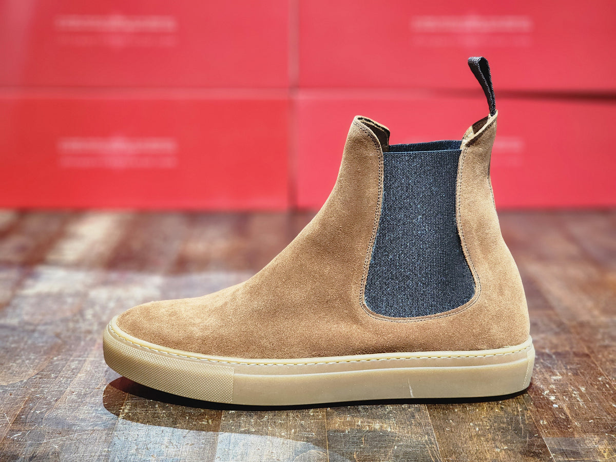 Chelsea Sneaker - Cumin Suede