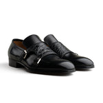 Load image into Gallery viewer, Style 3984 - Black Calf / Black Croc
