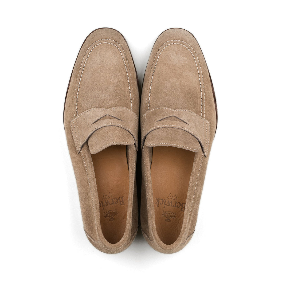 Unlined Penny Loafer - Antilope Suede