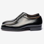 Load image into Gallery viewer, Wholecut Oxford - Black Calf
