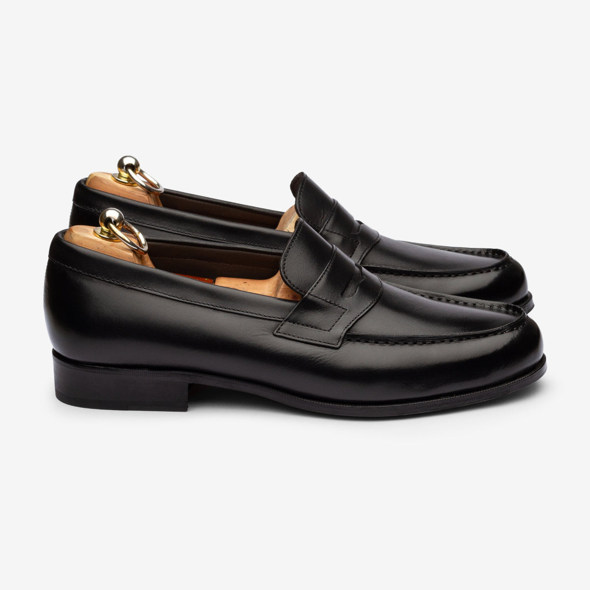 Moccasin - Black Calf