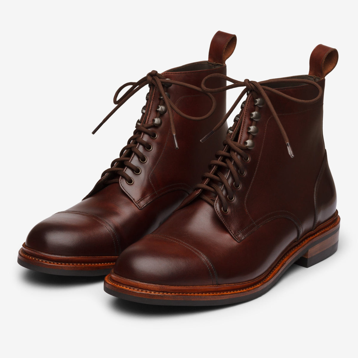 Captoe Boot - Cherry Calf