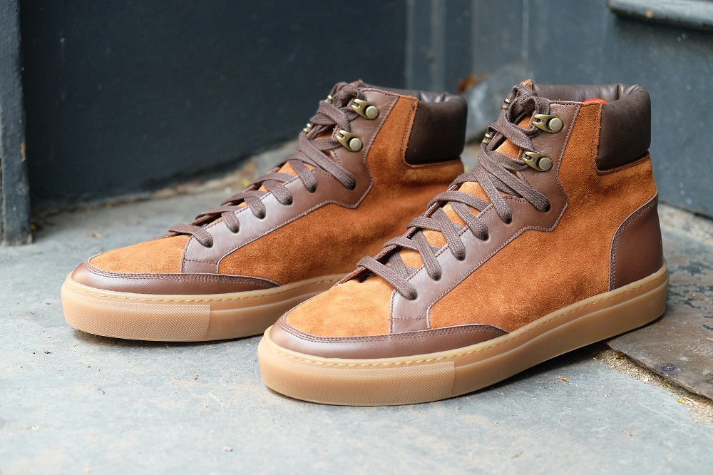 Richland - Cacao Calf / Cumin Suede / Gum Sole