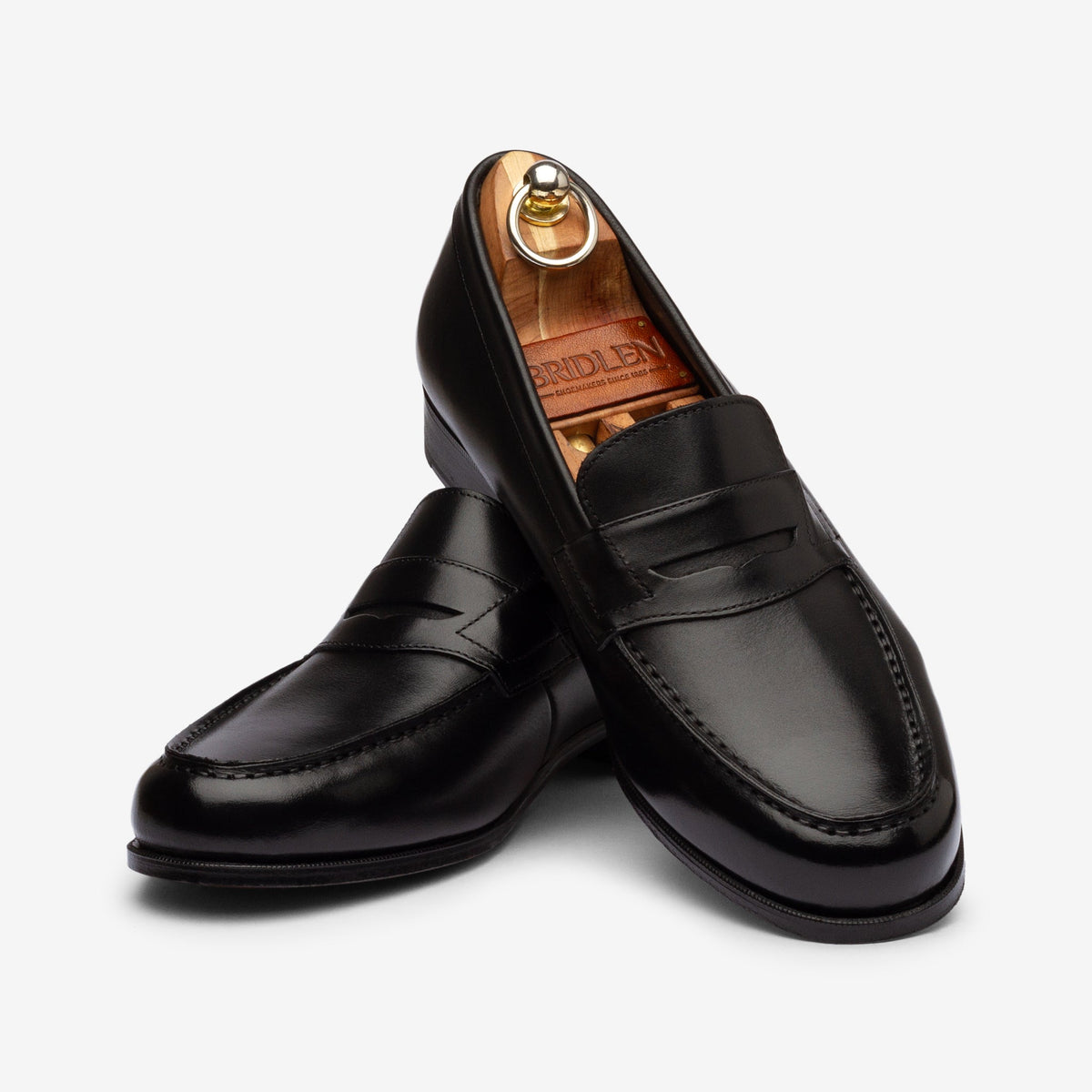 Moccasin - Black Calf