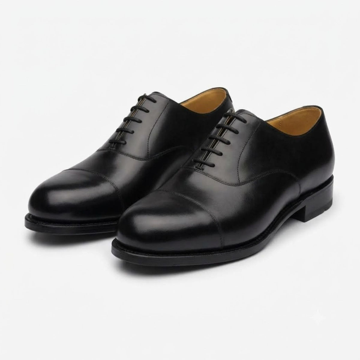 Straight Tip Oxford | Black - Mod Last