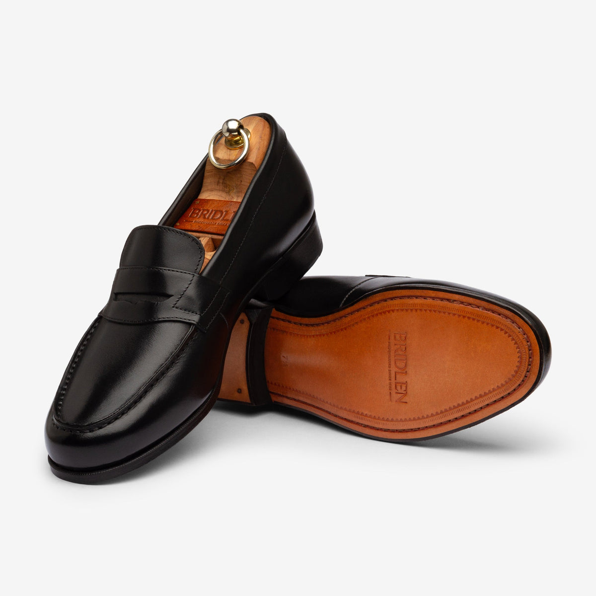 Moccasin - Black Calf