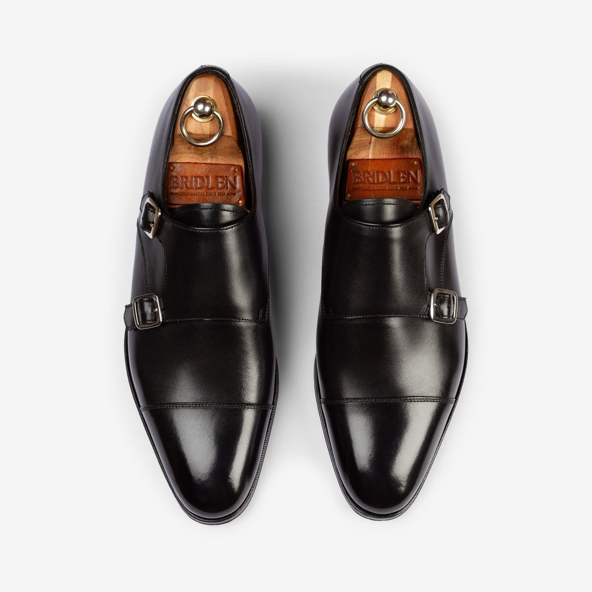 Double Monk - Black Calf