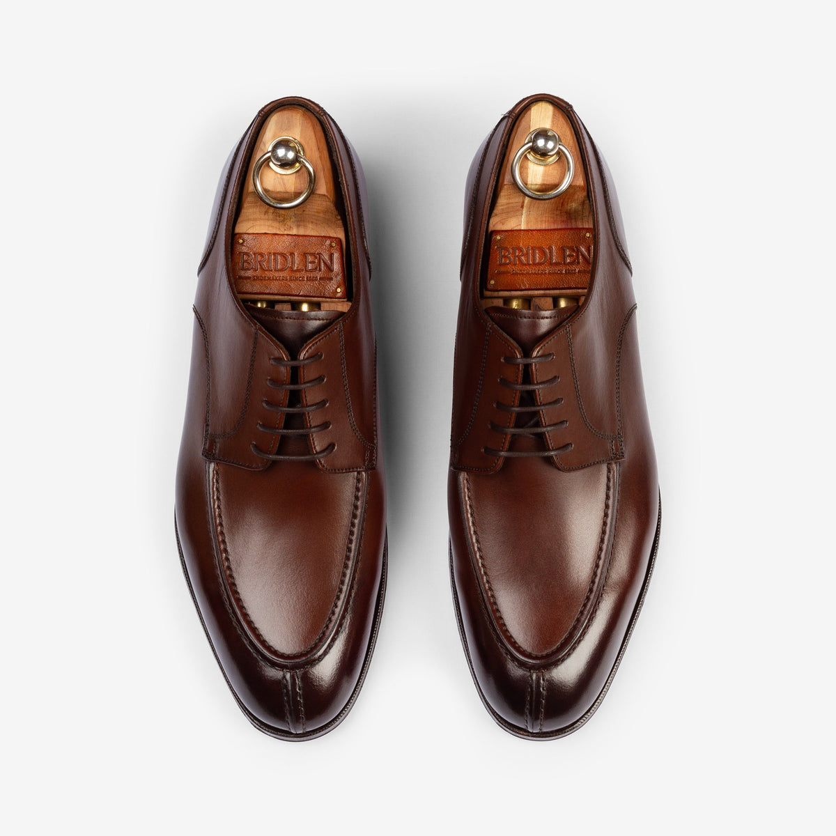 Y-Tip Derby - Brown Calf