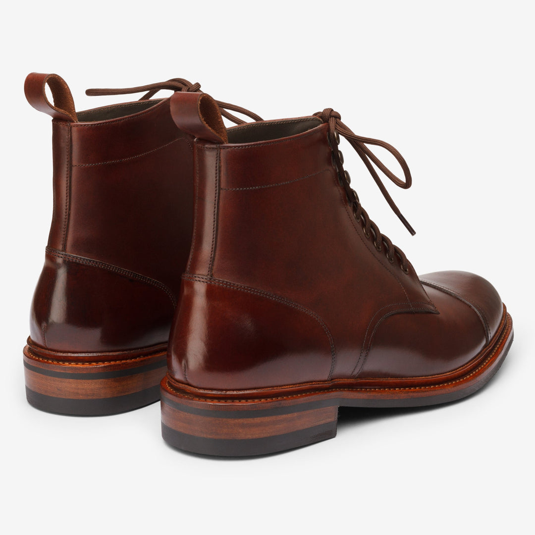 Captoe Boot - Cherry Calf