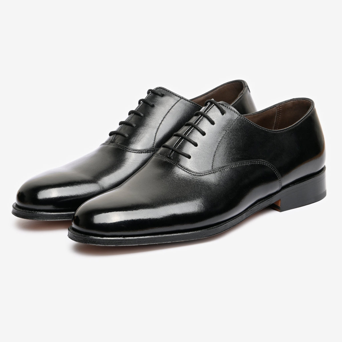 Plain Oxford - Black Calf