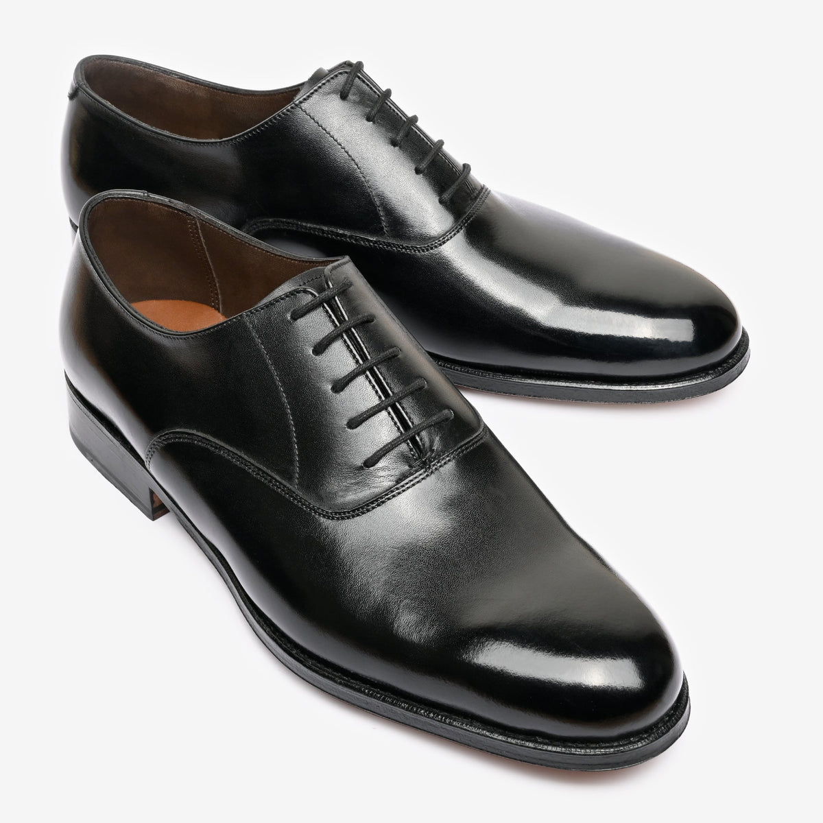Plain Oxford - Black Calf