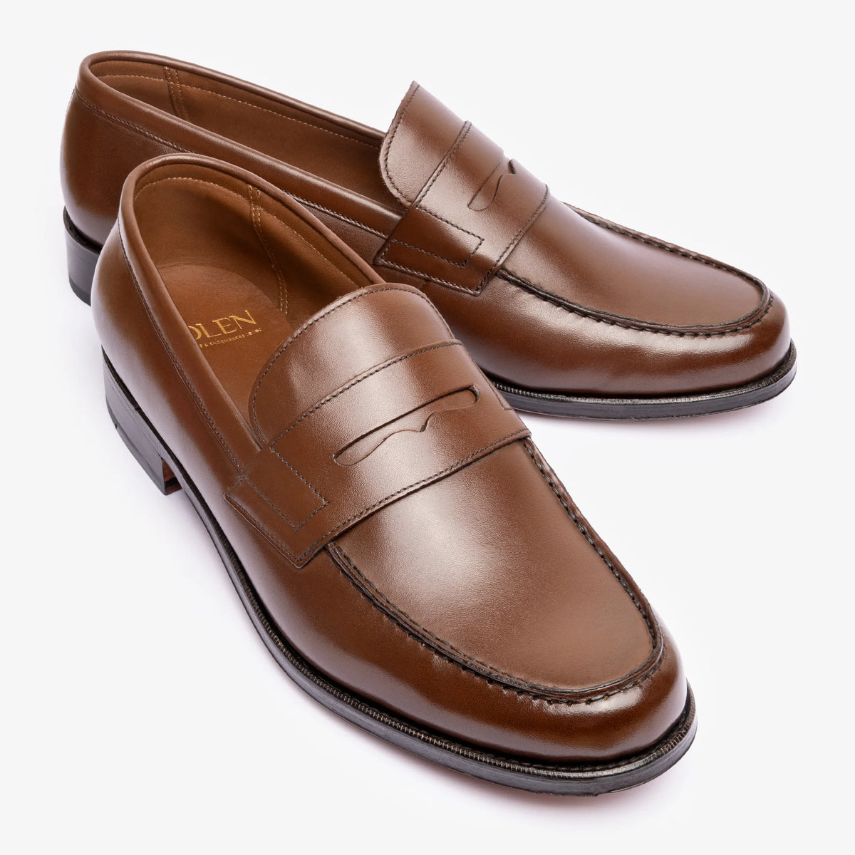 Moccasin - Brown Calf