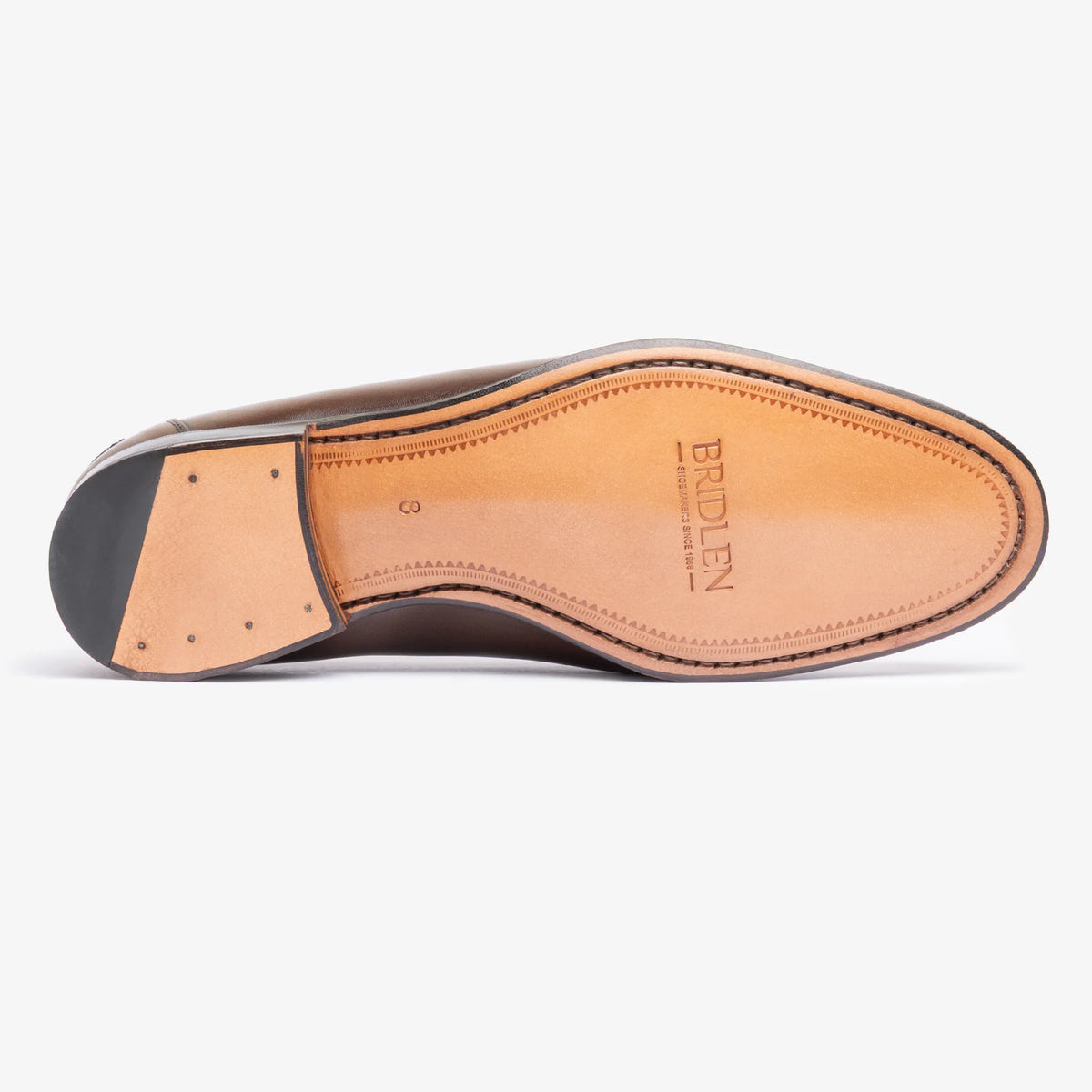 Y-Tip Penny Loafer - Brown Calf