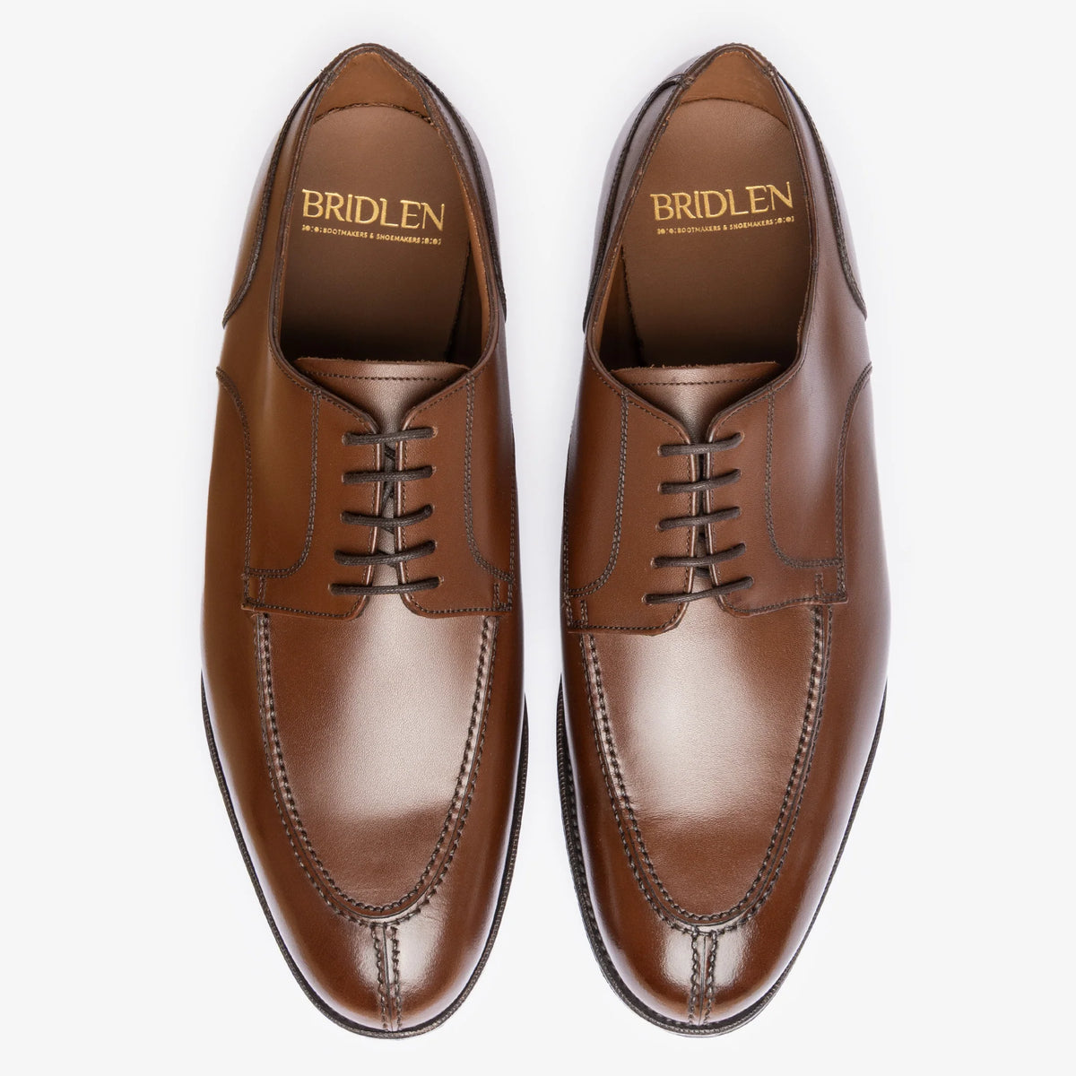 Y-Tip Derby - Brown Calf