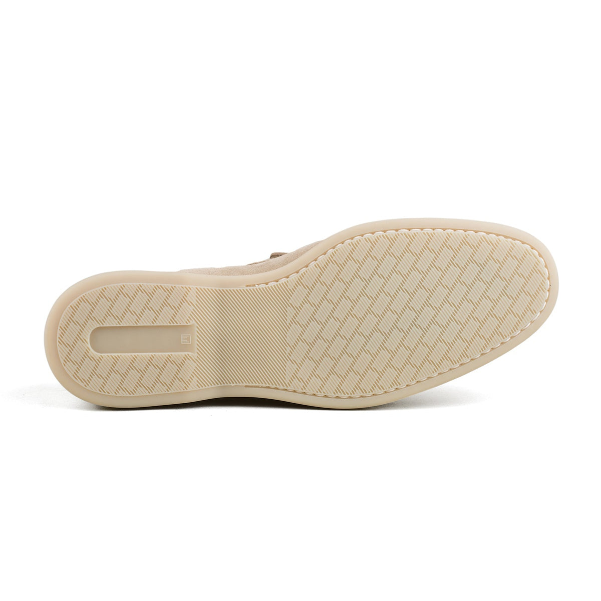 Belgian Loafer w/ Rubber Sole - Navy Suede