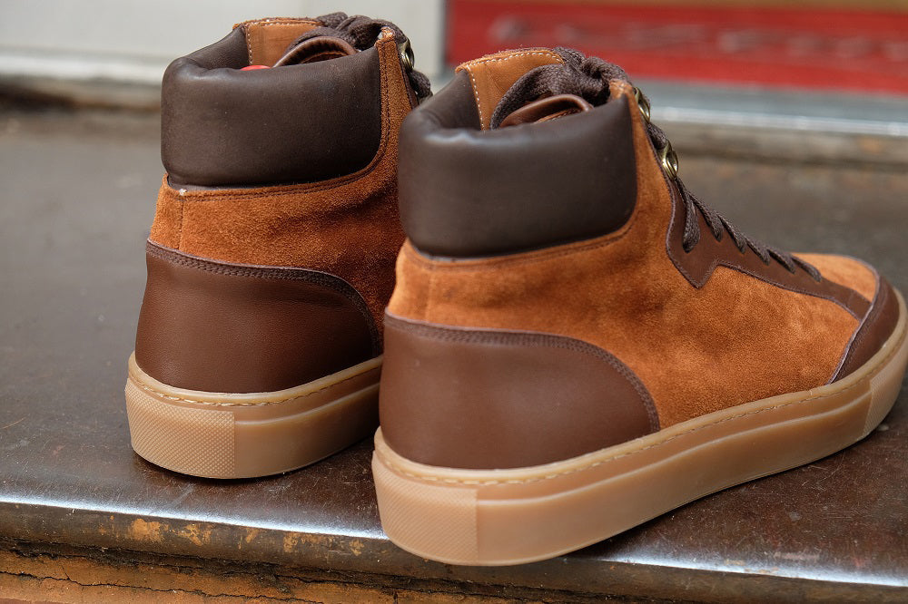 Richland - Cacao Calf / Cumin Suede / Gum Sole