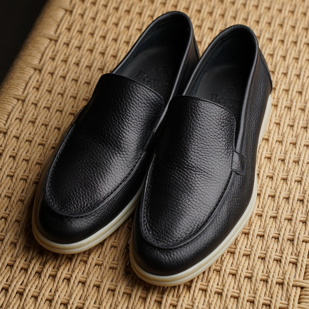Palma Flex - Black Deerskin