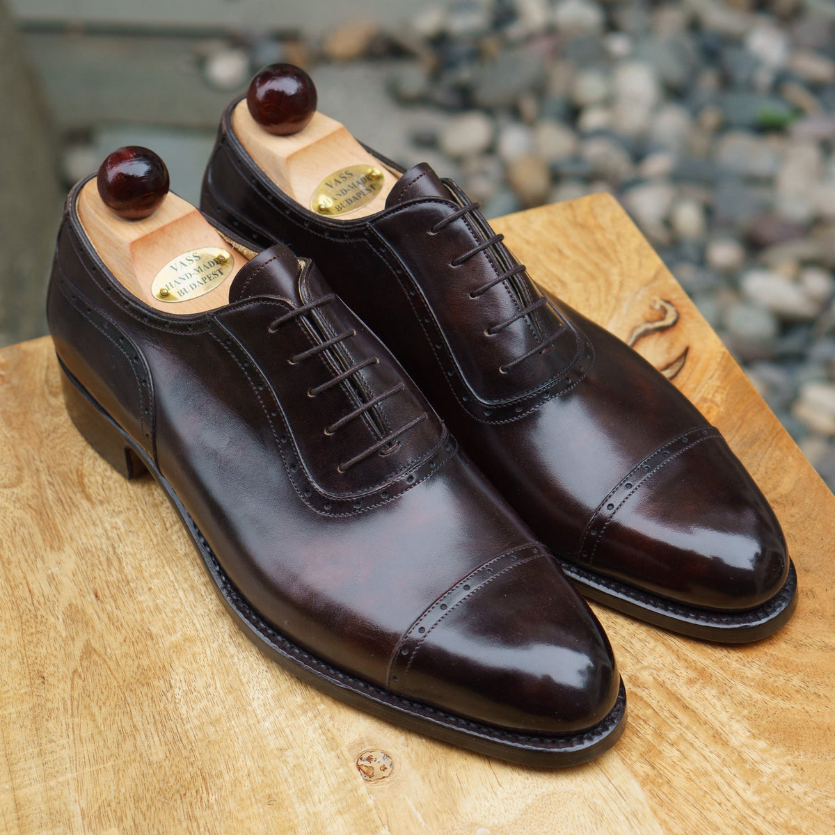 Italian Oxford - Brown Museum Calf