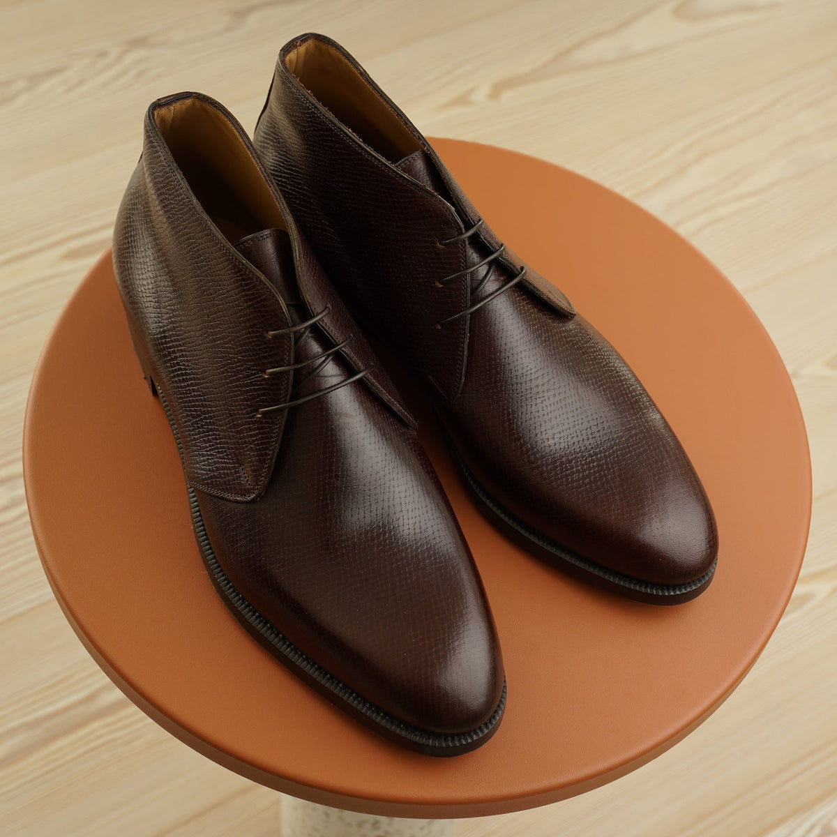 Style 3403 Mod. - Saddle Brown Hatchgrain
