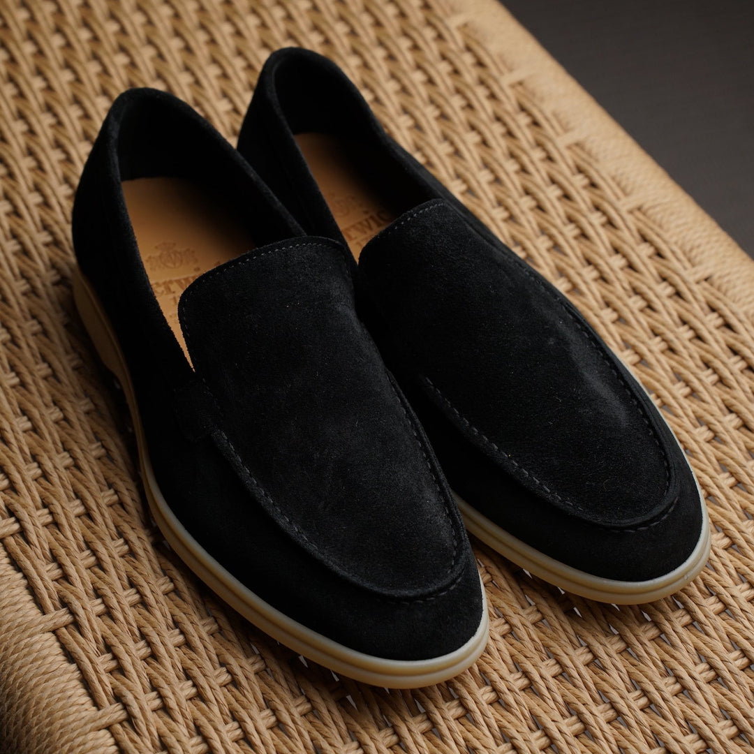 Palma Flex - Black Suede