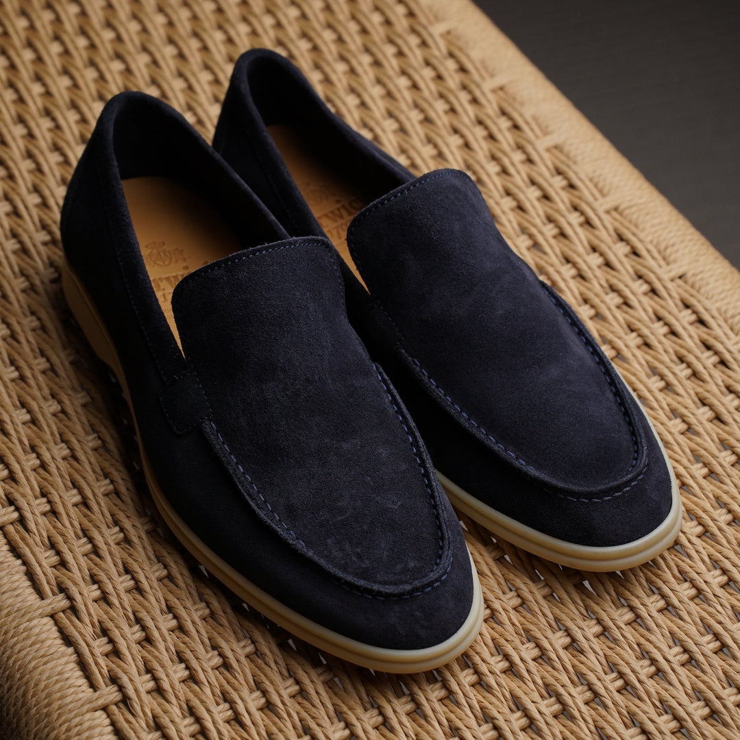 Palma Flex - Dark Navy Suede