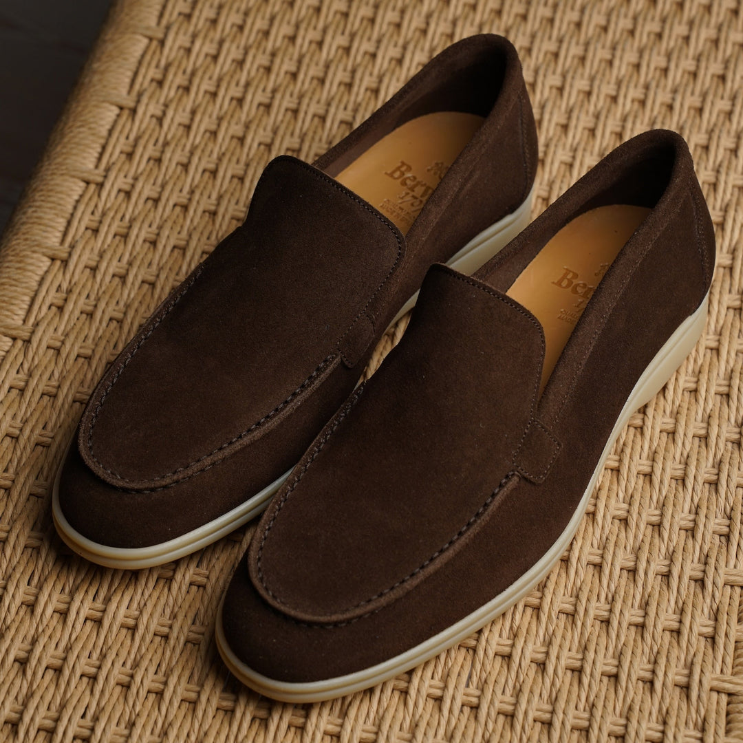 Palma Flex - Dark Brown Suede