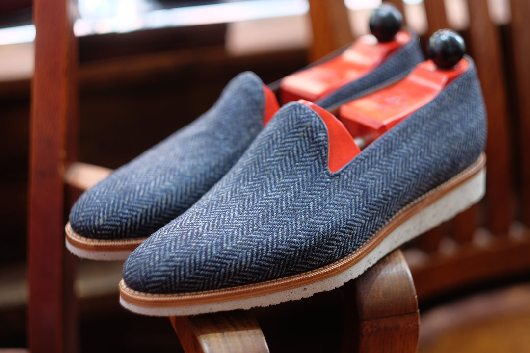 Laurelhurst II - Blue Tweed